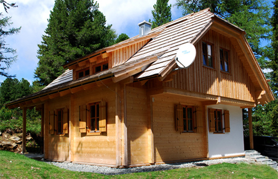 Hütten auf der Turracher Höhe